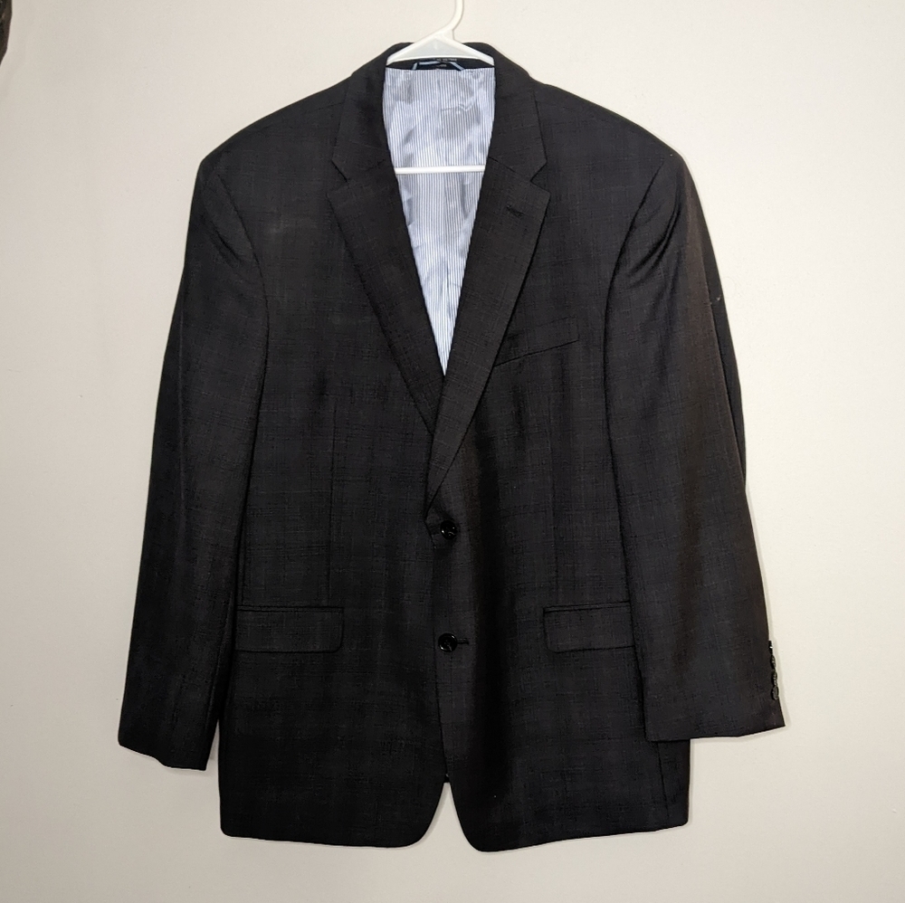 Tommy Hilfiger Sport Coat/Blazer Wool Charcoal Gray 42 Regular